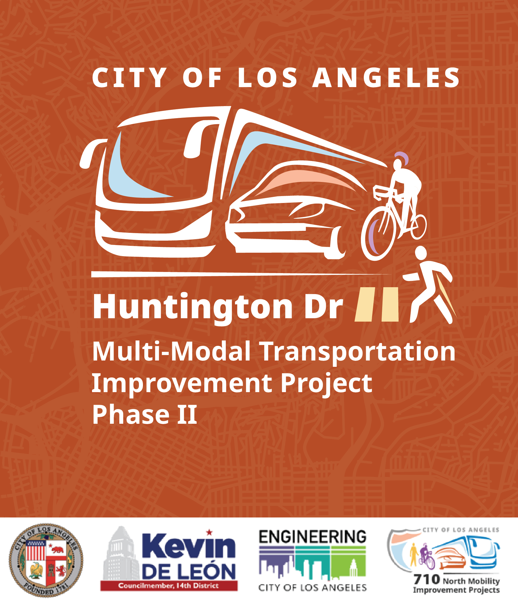LA Huntington Logo for Multi-Modal Transportation Improvement Project Phase 2